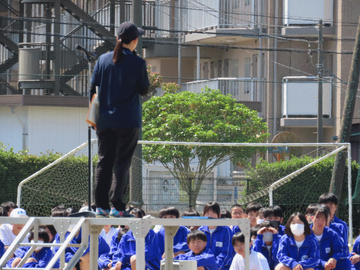 運動会練習開始anigif